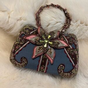 MARY FRANCES - vintage beaded handbag  **RARE RETIRED DESIGN**EUC